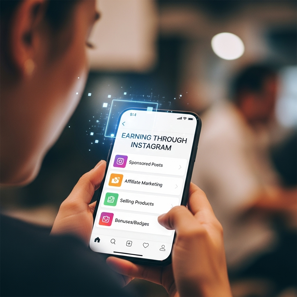 Earning through Instagram